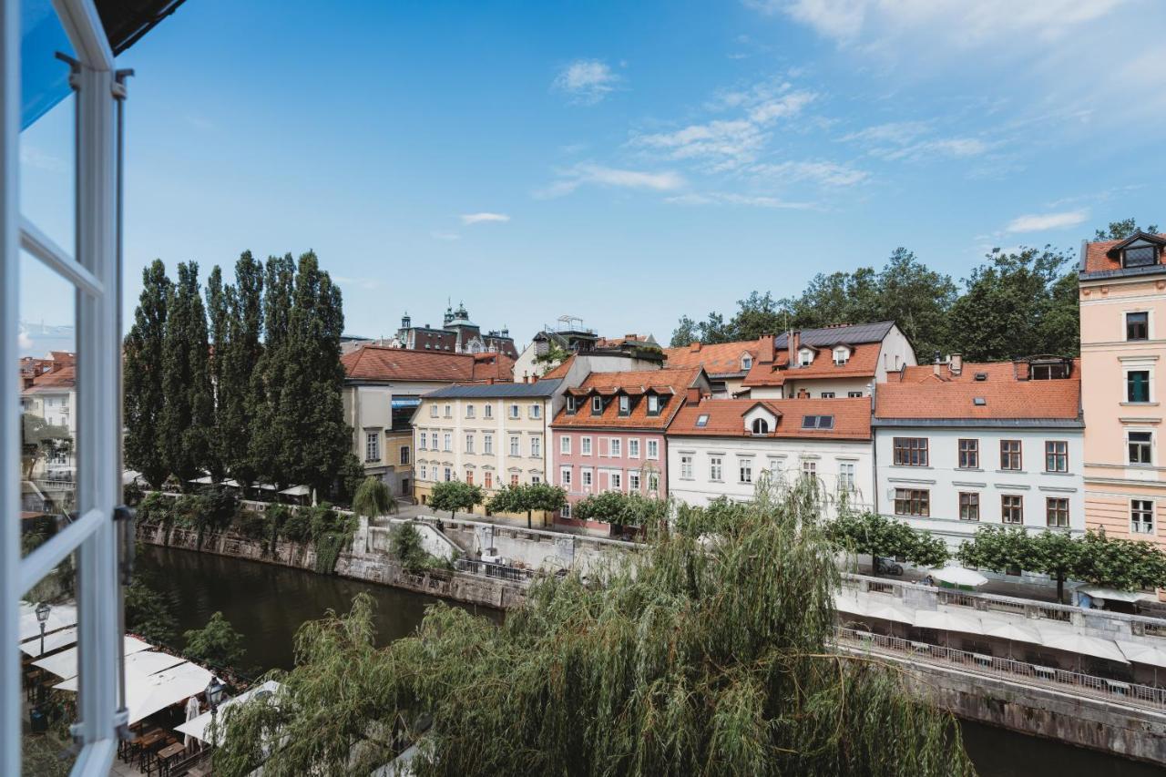 Romantic Jump Studio Overlooking River, Free Parking Ljubljana Buitenkant foto